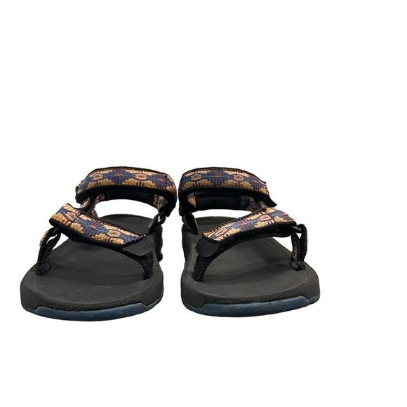 Kids Tevas Sandals Water Shoes Orange Blue Size 2 - Picture 6 of 7